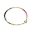 Retro Colorful Agate and Tourmaline Crystal Women's Bracelet Set