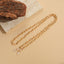 Retro Geometric Alloy Silica Gel Glasses and Mask Chain for Women and Men