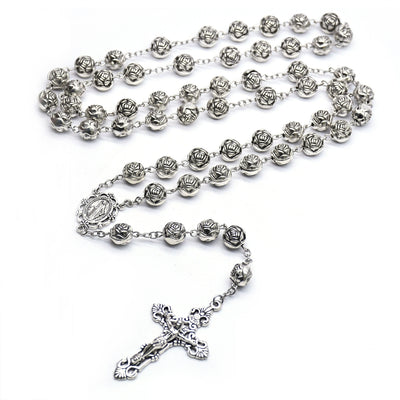 Retro Cross Alloy Plastic Wholesale Pendant Necklace