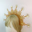 Retro Resin Crown Halo Headband