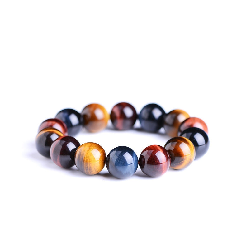 Retro Ethnic Tiger Eye Beaded Bracelet Set