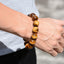 Retro Ethnic Tiger Eye Beaded Bracelet Set