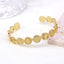 Retro Fashion Gold-Plated Adjustable Copper Bracelet