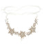 Retro Floral Pearl Rhinestone Bridal Hairband