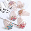 Retro Rhinestone Flower Hair Comb and Metal Hairpin Set