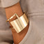 Retro Geometric Minimalist Open Cuff Bracelet for Women