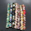 Retro Geometric Crystal Hair Band with Colorful Braided Design