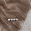 Retro Baroque Geometric Pearl Hair Clip for Women