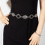 Retro Geometric Coin Pendant Women's Chain Belt for Dresses