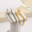 Retro Geometric Double Layer Chain Tassel Ear Cuff Clips