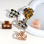 Retro Leopard Print Acetate Hair Claw Clip