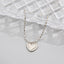 Retro Heart Shape Alloy Plated Love Pendant Bracelet for Women