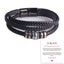 Retro Alloy Men's Multi-Layer Leather Bracelet