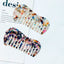 Retro Geometric Acetate Hair Comb - Fashionable Anti-Static Styling Tool