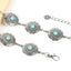 Retro Bohemian Turquoise Gemstone Women's Chain Belt