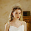 Retro Rhinestone Alloy Crown for Bridal and Wedding Tiaras