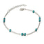 Retro Alloy Beaded Turquoise Women's Anklet