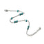 Retro Alloy Beaded Turquoise Women's Anklet