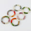 Retro Acrylic Bangle Bracelet Set