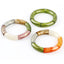 Retro Acrylic Bangle Bracelet Set