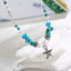 Retro Starfish Beaded Anklet for Women