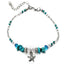 Retro Starfish Beaded Anklet for Women