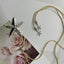 Retro Bohemian Starfish Alloy Pendant Women's Leather Necklace