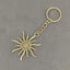 Retro Sun Moon Gold Plated Alloy Keychain Pendant