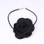 Retro Floral Velvet Choker Necklace