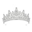 Retro Rhinestone Alloy Crown for Weddings and Ceremonies