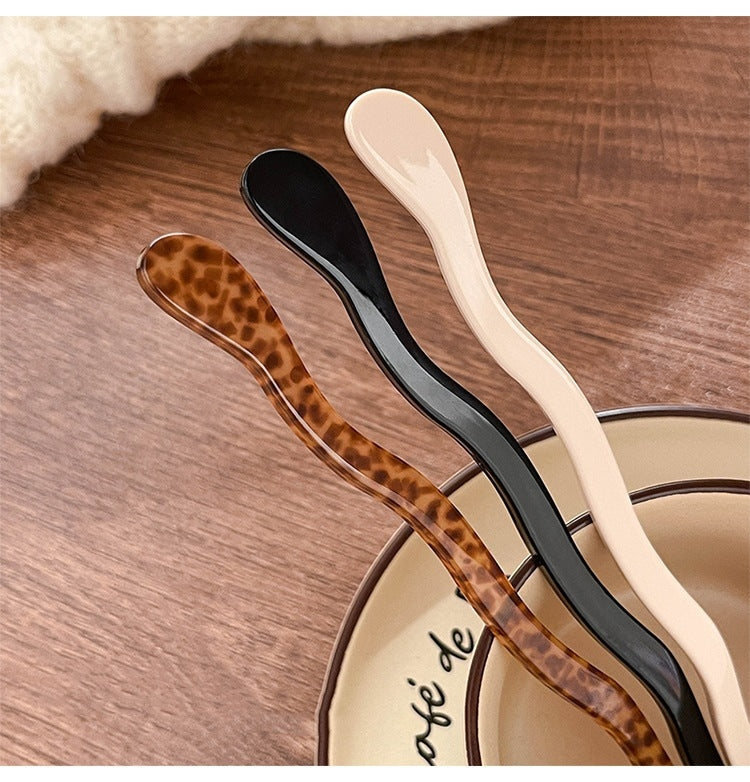 Retro Modern Acetate Hairpin - High-End Chinese Headdress Accessory