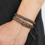 Retro Woven Leather Bracelet - Harajuku Style Men's Jewelry