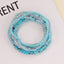 Bohemian Multi-layer Crystal Glass Beaded Bracelet for Women