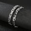 Geometric Titanium Steel Blade Chain Streetwear Hip Hop Bracelet Necklace