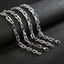 Geometric Titanium Steel Blade Chain Streetwear Hip Hop Bracelet Necklace