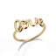 Romantic Love Letter Couple Rings - Copper Plated Adjustable Band