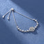 Romantic Starry Sky Moissanite Sterling Silver Bracelet