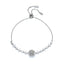 Romantic Starry Sky Moissanite Sterling Silver Bracelet