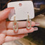 S925 Silver Needle Korean Style Diamond Earrings Fashion Statement Jewelry