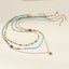 Colorful Beaded Evil Eye Women's Chain Belt Body Accessory