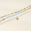 Colorful Beaded Evil Eye Women's Chain Belt Body Accessory
