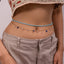 Colorful Beaded Evil Eye Women's Chain Belt Body Accessory