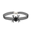 Spider Web Gothic Halloween Women's Choker Necklace