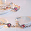 Shiny Heart Crystal Women's Bracelet - Korean Style Ocean Heart Design