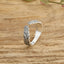 Simple Angel Wing Feather Octopus Wrap Ring