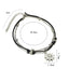 Simple Rope Sun Alloy Double-Layer Anklet