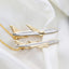 Simple Style Gold Airplane Metal Tie Clip for Men