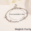 Simple Style Artistic Pentagram Heart Shape Floral Stainless Steel Snake Chain Bracelets for Women