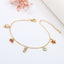 Simple Style Brass Pendant Necklace & 18K Gold Ocean Animal Bracelet Set for Women