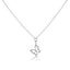 Elegant Butterfly Pendant Necklace - Minimalist Alloy Design